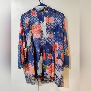 Johnny Was Pajaro tunic